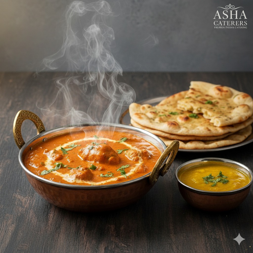 Elegant buffet setup